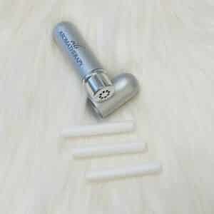 osobisty inhalator do olejków eterycznych srebrny