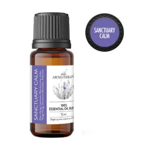 Sanctuary Calm mieszanka olejków eterycznych relaksacyjna AromatherapyOils 15 ml