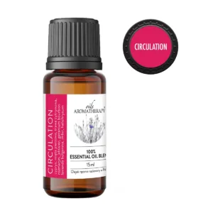 Circulation mieszanka olejków eterycznych ziołowo cytrusowa AromatherapyOils 15 ml