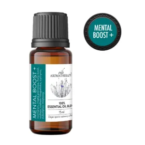 Mental Boost+ mieszanka olejków eterycznych na koncentrację AromatherapyOils 15 ml