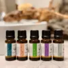 zestaw olejków do sauny 5 olejków eterycznych eukaliptus mięta lawenda jodła grejpfrut AromatherapyOils
